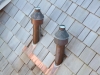 minneapolis sheet metal contractor custom vent flashings on cedar roof kuhls contracting sheet metal contractor