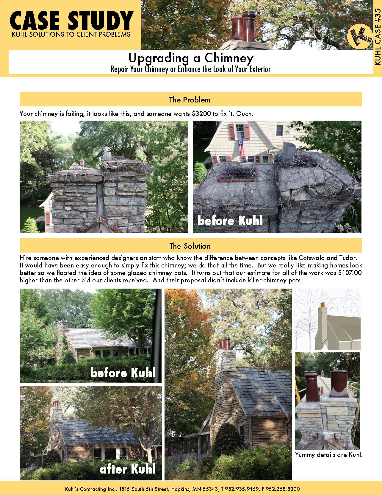 Upgrading a Chimney: Chimney Repair In Edina